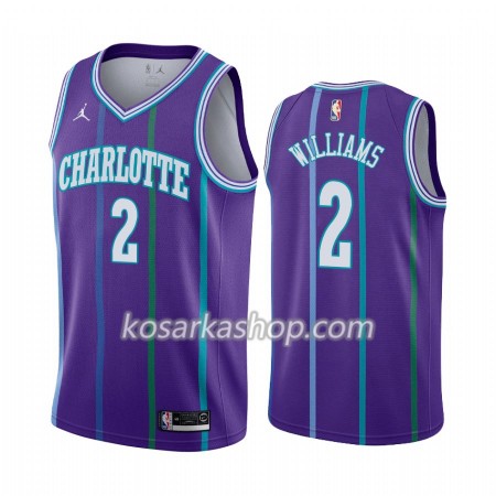 Dres Charlotte Hornets Marvin Williams 2 Jordan Brand 2019-20 Hardwood Classics Swingman